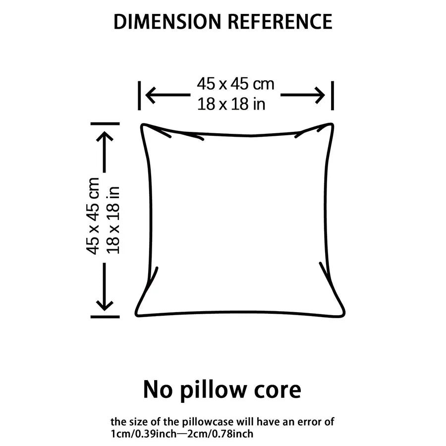 Tufted Cushion Cover with Tassels Living Room Sofa Boho Style Pillow Cover 45X45 Funda Cojin Home Decor Pillowcase